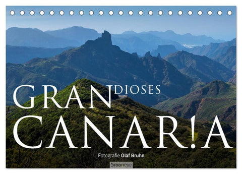 Grandioses Canaria (Tischkalender 2026 DIN A5 quer), CALVENDO Monatskalender