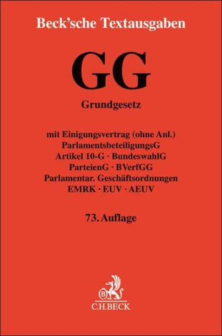 Grundgesetz für die Bundesrepublik Deutschland. GG