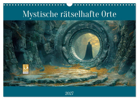 Mystische rätselhafte Orte (Wandkalender 2027 DIN A3 quer), CALVENDO Monatskalender