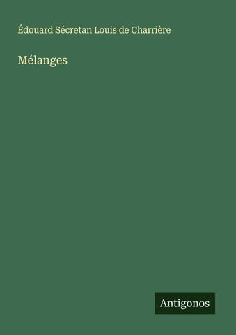 Mélanges