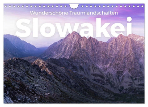 Slowakei - Wunderschöne Traumlandschaften (Wandkalender 2027 DIN A4 quer), CALVENDO Monatskalender