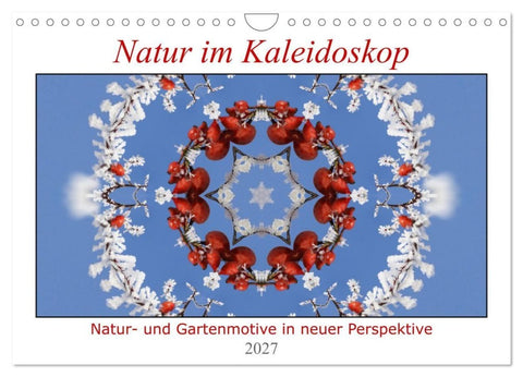 Natur im Kaleidoskop (Wandkalender 2027 DIN A4 quer), CALVENDO Monatskalender