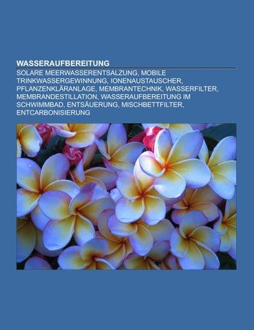 Wasseraufbereitung