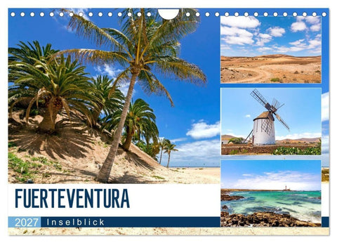 FUERTEVENTURA - Inselblick (Wandkalender 2027 DIN A4 quer), CALVENDO Monatskalender