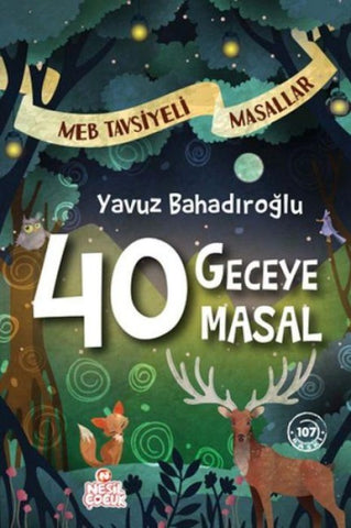 40 Geceye 40 Masal Ciltli