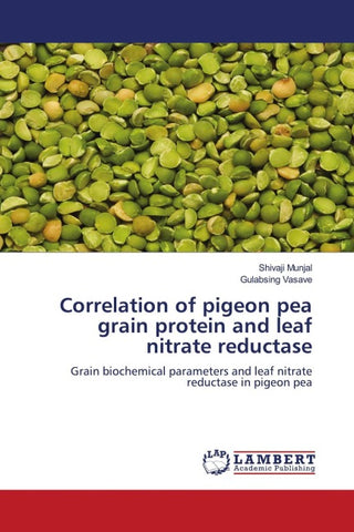 Correlation of pigeon pea grain protein and leaf nitrate reductase