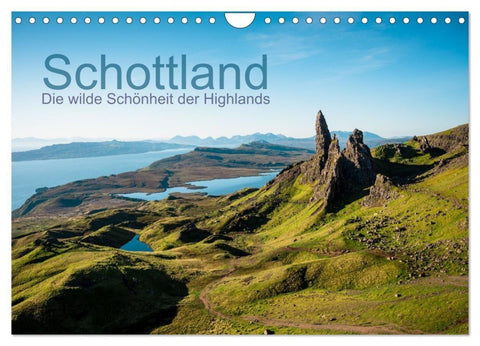 Schottland - Die wilde Schönheit der Highlands (Wandkalender 2027 DIN A4 quer), CALVENDO Monatskalender