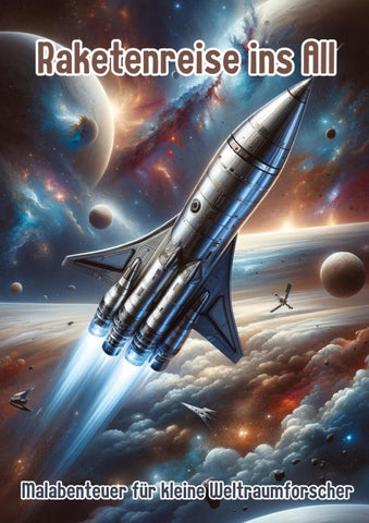 Raketenreise ins All