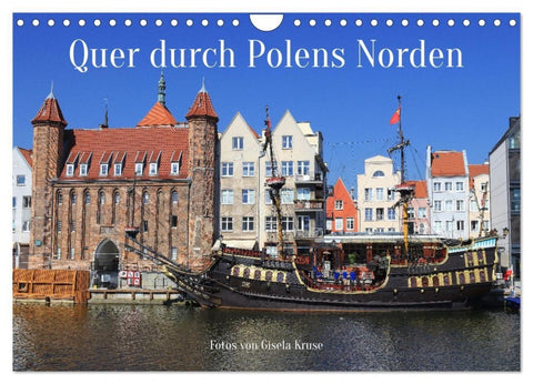 Quer durch Polens Norden (Wandkalender 2027 DIN A4 quer), CALVENDO Monatskalender