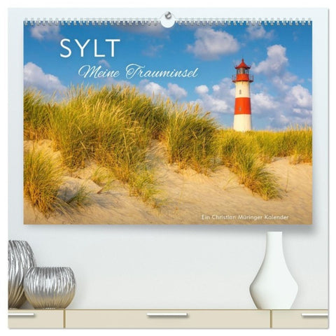 Sylt - Meine Trauminsel (hochwertiger Premium Wandkalender 2027 DIN A2 quer), Kunstdruck in Hochglanz