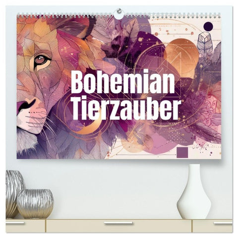 Bohemian Tierzauber (hochwertiger Premium Wandkalender 2027 DIN A2 quer), Kunstdruck in Hochglanz