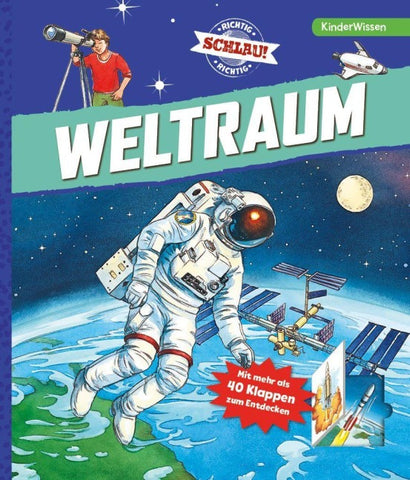 Weltraum Klappenbuch