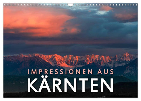 Impressionen aus Kärnten (Wandkalender 2026 DIN A3 quer), CALVENDO Monatskalender