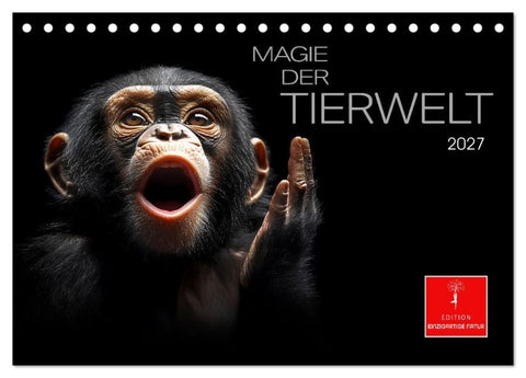 Magie der Tierwelt (Tischkalender 2027 DIN A5 quer), CALVENDO Monatskalender