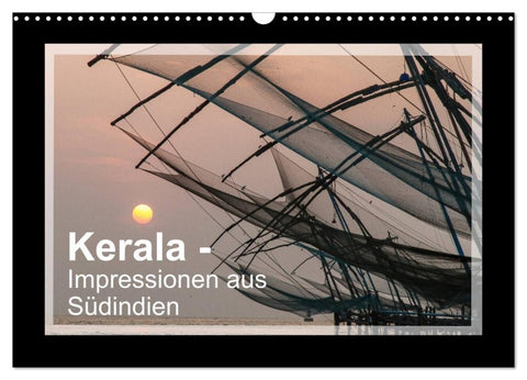 Kerala - Impressionen aus Südindien (Wandkalender 2027 DIN A3 quer), CALVENDO Monatskalender