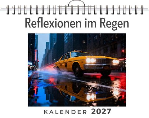 Reflexionen im Regen