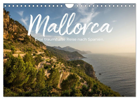 Mallorca - Eine traumhafte Reise nach Spanien. (Wandkalender 2027 DIN A4 quer), CALVENDO Monatskalender