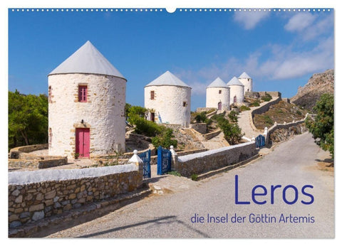 Leros - die Insel der Göttin Artemis (Wandkalender 2027 DIN A2 quer), CALVENDO Monatskalender