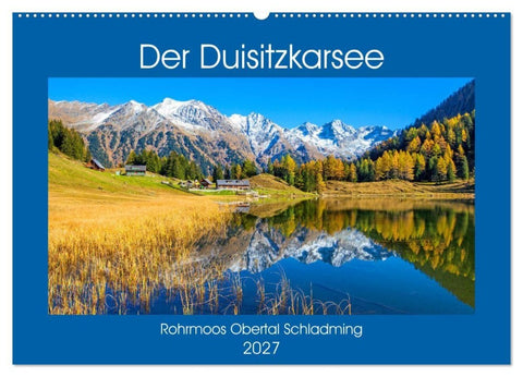 Der Duisitzkarsee (Wandkalender 2027 DIN A2 quer), CALVENDO Monatskalender