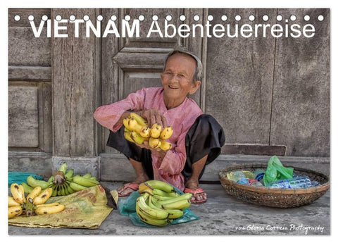 Vietnam Abenteuerreise (Tischkalender 2026 DIN A5 quer), CALVENDO Monatskalender