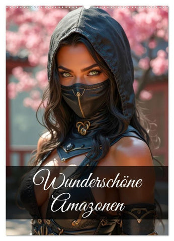 Wunderschöne Amazonen (Wandkalender 2027 DIN A2 hoch), CALVENDO Monatskalender