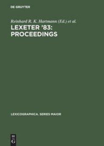 LEXeter '83: proceedings