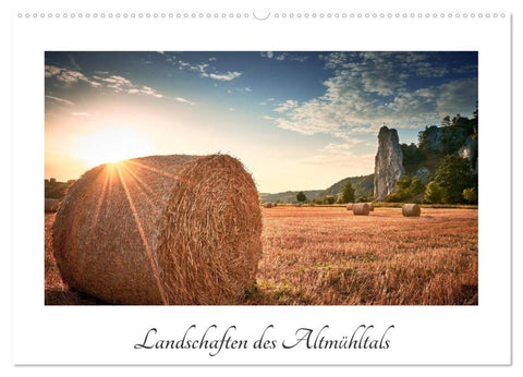Landschaften des Altmühltals (Wandkalender 2027 DIN A2 quer), CALVENDO Monatskalender