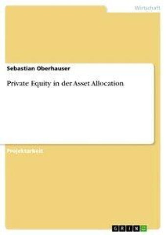 Private Equity in der Asset Allocation