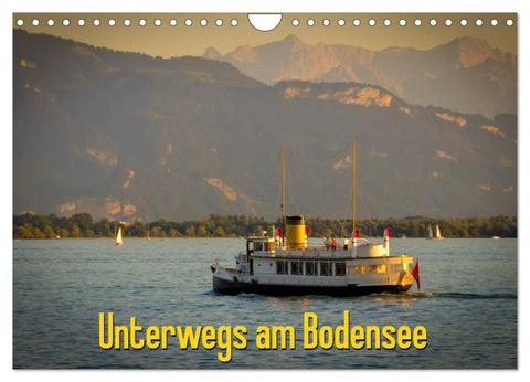 Unterwegs am Bodensee (Wandkalender 2027 DIN A4 quer), CALVENDO Monatskalender