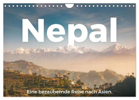 Nepal - Eine bezaubernde Reise nach Asien. (Wandkalender 2027 DIN A4 quer), CALVENDO Monatskalender