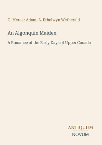 An Algonquin Maiden