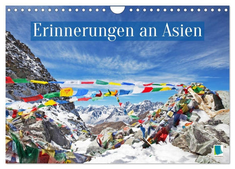 Erinnerungen an Asien (Wandkalender 2027 DIN A4 quer), CALVENDO Monatskalender