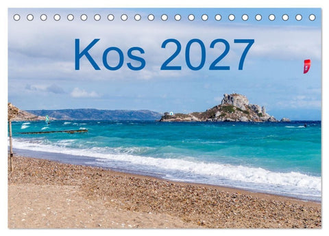 Kos 2027 (Tischkalender 2027 DIN A5 quer), CALVENDO Monatskalender
