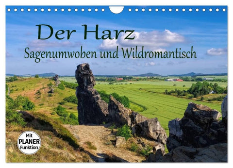 Der Harz - Sagenumwoben und Wildromantisch (Wandkalender 2026 DIN A4 quer), CALVENDO Monatskalender