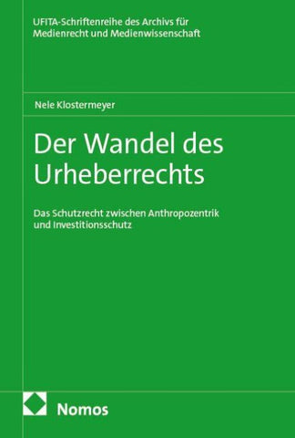 Der Wandel des Urheberrechts