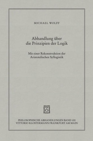 Abhandlung über die Prinzipien der Logik