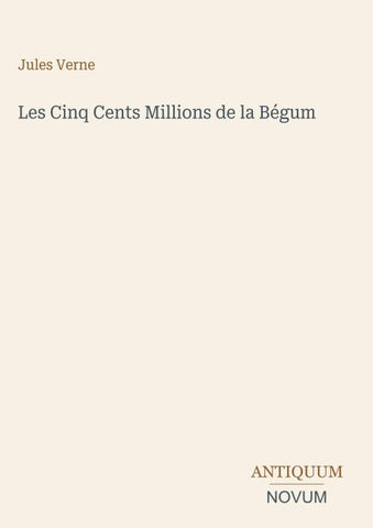 Les Cinq Cents Millions de la Bégum