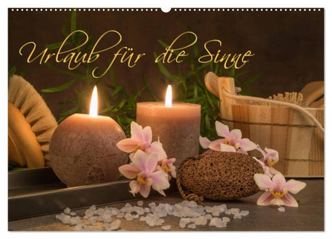 Urlaub für die Sinne (Wandkalender 2026 DIN A2 quer), CALVENDO Monatskalender