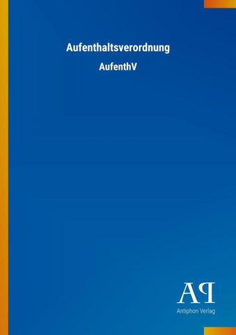 Aufenthaltsverordnung