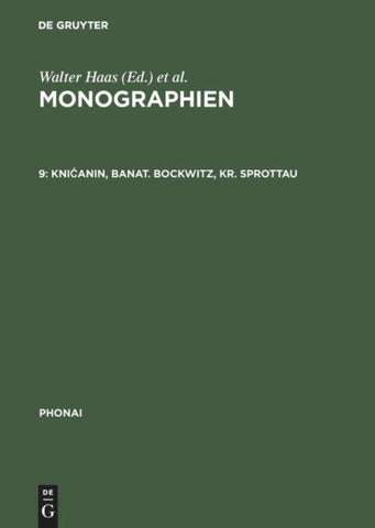 Knićanin, Banat. Bockwitz, Kr. Sprottau