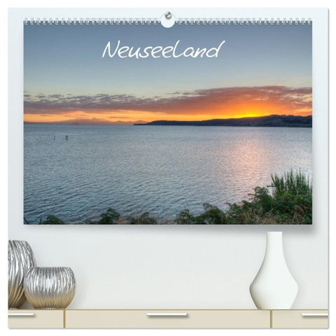 Neuseeland (hochwertiger Premium Wandkalender 2027 DIN A2 quer), Kunstdruck in Hochglanz