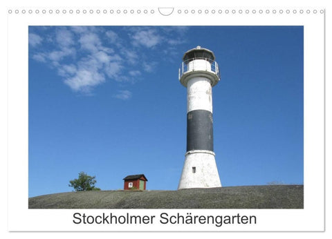 Stockholmer Schärengarten (Wandkalender 2026 DIN A3 quer), CALVENDO Monatskalender