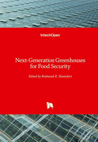 Next-Generation Greenhouses for Food Security