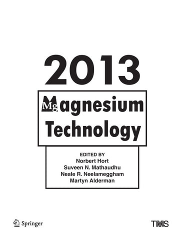 Magnesium Technology 2013