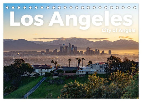 Los Angeles - City of Angels (Tischkalender 2026 DIN A5 quer), CALVENDO Monatskalender