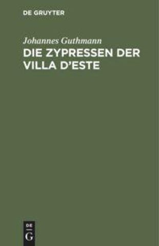 Die Zypressen der Villa d'Este