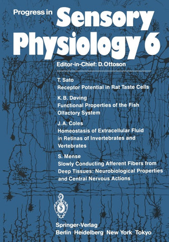 Progress in Sensory Physiology