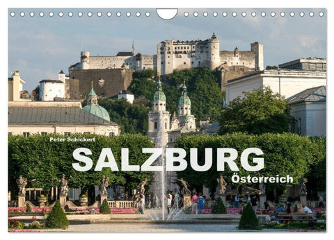 Salzburg - Österreich (Wandkalender 2026 DIN A4 quer), CALVENDO Monatskalender