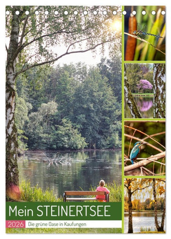 Mein Steinertsee (Tischkalender 2026 DIN A5 hoch), CALVENDO Monatskalender