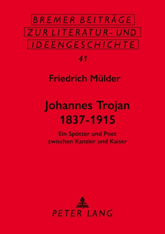 Johannes Trojan 1837–1915